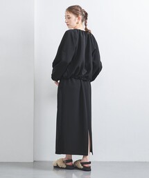 ユナイテッドアローズCOMFY ギャザー ノーカラー ブルゾン COMFY ギャザー ノーカラー ブルゾン