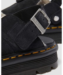 Dr Martens★ZEBZAG ミュール ウォームライン★兼用★BLACK Dr. Martens(ドクターマーチン)の「Dr. Martens/ドクター