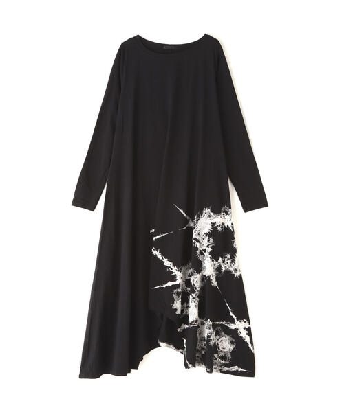 KMRii（ケムリ）の「KMRii/ケムリ/Cross ×Magnolia AsymmeMaxi OP/クロス×マグノリア アシメマキシワンピース（ワンピース・レディース・ブラック・1）」の11枚目の写真