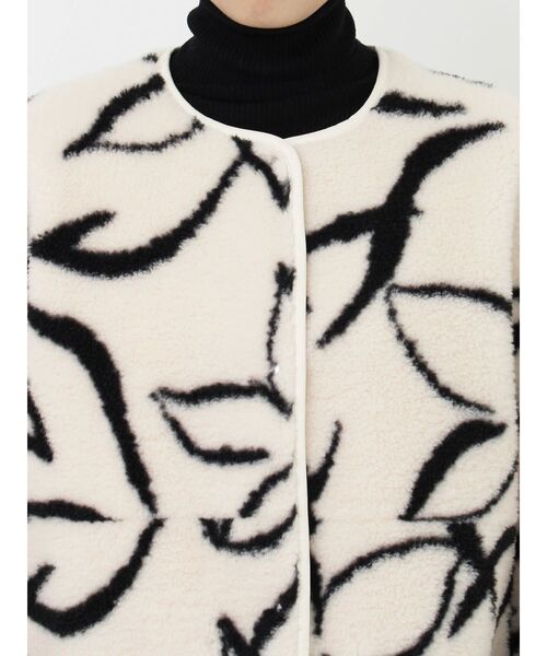 LAGUNAMOON（ラグナムーン）の「リバーシブルボアプリントブルゾン（ブルゾン・レディース・アイボリー・FREE）」の20枚目の写真