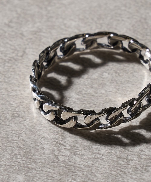 MAISON CLUB(メゾンクラブ)の「【MAISON CLUB】Chain Design Silver925 Ring / チェーンデザインリング シルバー925 KUN(リング・メンズ・シルバー・21/18)」の4枚目の写真
