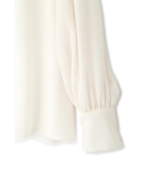 JILL STUART(ジルスチュアート)の「◆ジョーゼットフリルカラーブラウス(シャツ/ブラウス・レディース・ホワイト/ピンク・MEDIUM/SMALL)」の14枚目の写真
