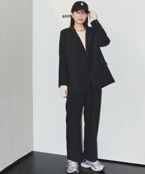 Auntie Rosa Holiday(アンティローザホリデー)の「サーマルレースアッププルオーバー / 前後2WAY(Tシャツ/カットソー・レディース・オフホワイト/ブラック・FREE)」の21枚目の写真
