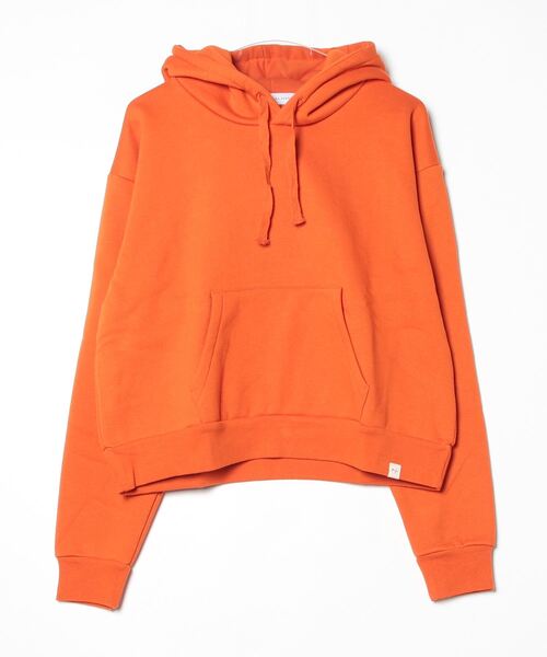 ムラサキスポーツ(ムラサキスポーツ)の「RIKKA FEMME/リッカファム パーカー ショート丈パーカー RF24FW24(パーカー・レディース・オレンジ/グレー/オフホワイト・FREE)」の21枚目の写真
