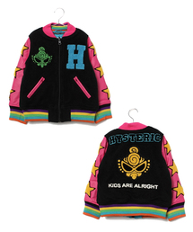 HYSTERIC MINI | HYSTERIC ARE ALRIGHT ! フリーススタジャン(リバーシブル)(スタジャン)