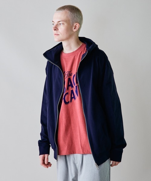 rehacer（レアセル）の「rehacer : Tech Flex Zip Hoodie / テック フレックス ジップ フーディー（パーカー・メンズ・ネイビー/グレー・LARGE/MEDIUM/SMALL/X-LARGE）」の17枚目の写真
