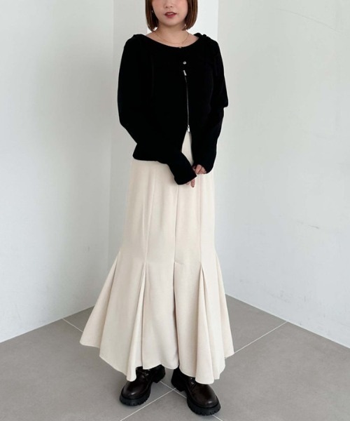 archives（アルシーヴ）の「マルチｗａｙモチモチニットアンサンブル（ニット/セーター・レディース・ブラック/アイボリー/ブルー/ワインレッド・MEDIUM）」の20枚目の写真