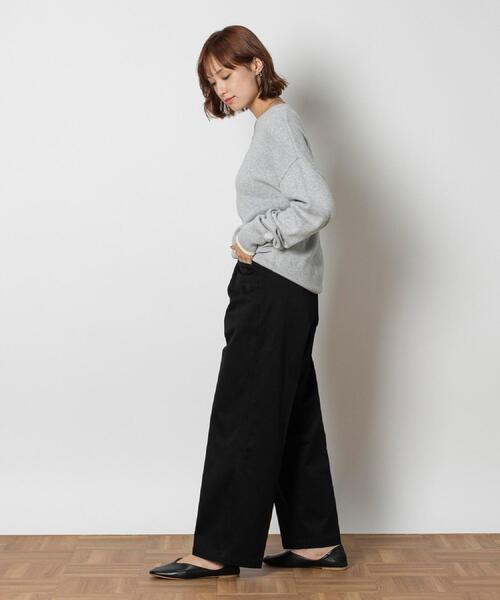 Right-on（ライトオン）の「BEN DAVIS(ベンデイビス)チノトラウザ-パンツ（その他パンツ・レディース・ベージュ/ブラック・M/L/XL/S）」の11枚目の写真