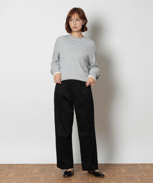 Right-on（ライトオン）の「BEN DAVIS(ベンデイビス)チノトラウザ-パンツ（その他パンツ・レディース・ベージュ/ブラック・M/L/XL/S）」の12枚目の写真