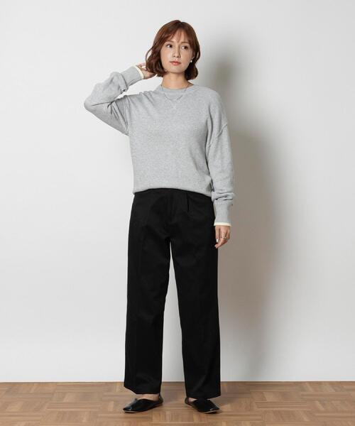 Right-on（ライトオン）の「BEN DAVIS(ベンデイビス)チノトラウザ-パンツ（その他パンツ・レディース・ベージュ/ブラック・M/L/XL/S）」の14枚目の写真