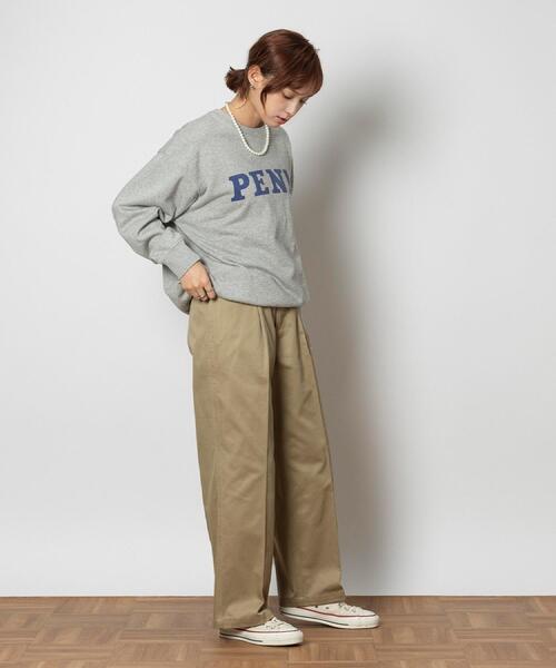 Right-on（ライトオン）の「BEN DAVIS(ベンデイビス)チノトラウザ-パンツ（その他パンツ・レディース・ベージュ/ブラック・M/L/XL/S）」の17枚目の写真