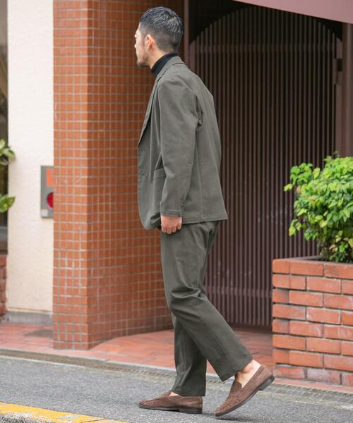 【セール】『セットアップ対応』『XLサイズあり』ピーチツイルストレッチスラックス（スラックス）｜URBAN RESEARCH ROSSO MEN（アーバンリサーチロッソメン）