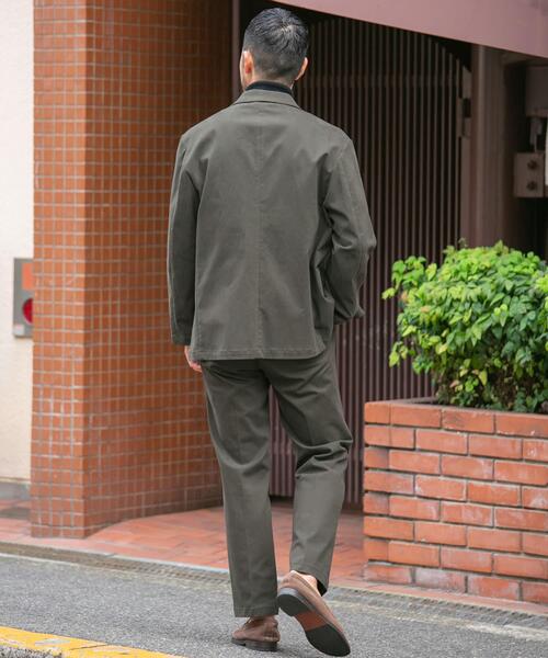 【セール】『セットアップ対応』『XLサイズあり』ピーチツイルストレッチスラックス（スラックス）｜URBAN RESEARCH ROSSO MEN（アーバンリサーチロッソメン）