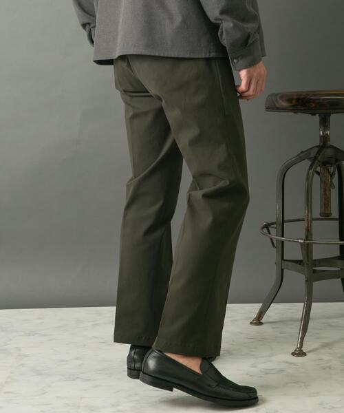 【セール】『セットアップ対応』『XLサイズあり』ピーチツイルストレッチスラックス（スラックス）｜URBAN RESEARCH ROSSO MEN（アーバンリサーチロッソメン）