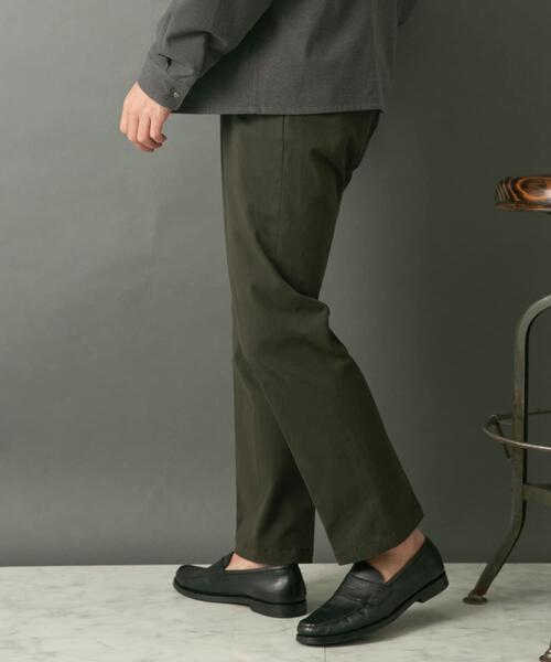 【セール】『セットアップ対応』『XLサイズあり』ピーチツイルストレッチスラックス（スラックス）｜URBAN RESEARCH ROSSO MEN（アーバンリサーチロッソメン）