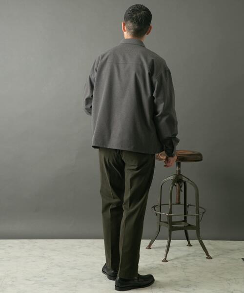 【セール】『セットアップ対応』『XLサイズあり』ピーチツイルストレッチスラックス（スラックス）｜URBAN RESEARCH ROSSO MEN（アーバンリサーチロッソメン）