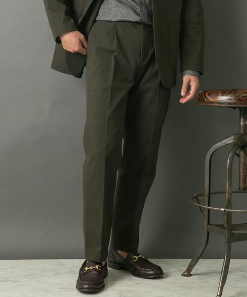 【セール】『セットアップ対応』『XLサイズあり』ピーチツイルストレッチスラックス（スラックス）｜URBAN RESEARCH ROSSO MEN（アーバンリサーチロッソメン）