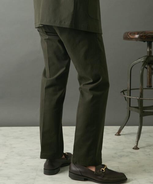 【セール】『セットアップ対応』『XLサイズあり』ピーチツイルストレッチスラックス（スラックス）｜URBAN RESEARCH ROSSO MEN（アーバンリサーチロッソメン）