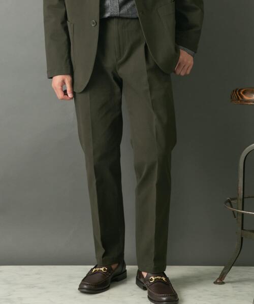 【セール】『セットアップ対応』『XLサイズあり』ピーチツイルストレッチスラックス（スラックス）｜URBAN RESEARCH ROSSO MEN（アーバンリサーチロッソメン）