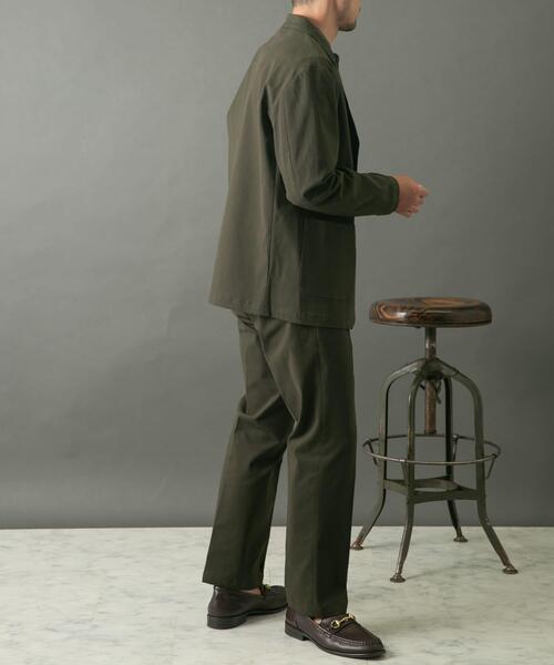 【セール】『セットアップ対応』『XLサイズあり』ピーチツイルストレッチスラックス（スラックス）｜URBAN RESEARCH ROSSO MEN（アーバンリサーチロッソメン）