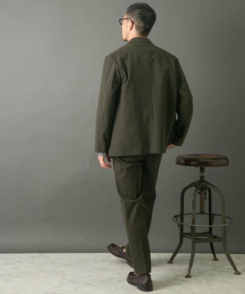 【セール】『セットアップ対応』『XLサイズあり』ピーチツイルストレッチスラックス（スラックス）｜URBAN RESEARCH ROSSO MEN（アーバンリサーチロッソメン）