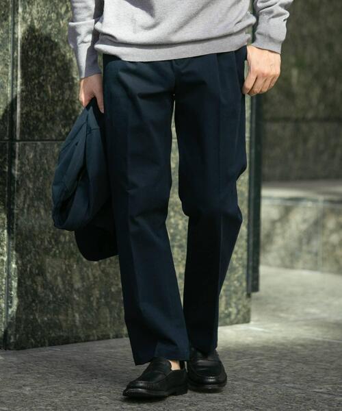 【セール】『セットアップ対応』『XLサイズあり』ピーチツイルストレッチスラックス（スラックス）｜URBAN RESEARCH ROSSO MEN（アーバンリサーチロッソメン）