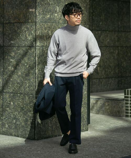 【セール】『セットアップ対応』『XLサイズあり』ピーチツイルストレッチスラックス（スラックス）｜URBAN RESEARCH ROSSO MEN（アーバンリサーチロッソメン）