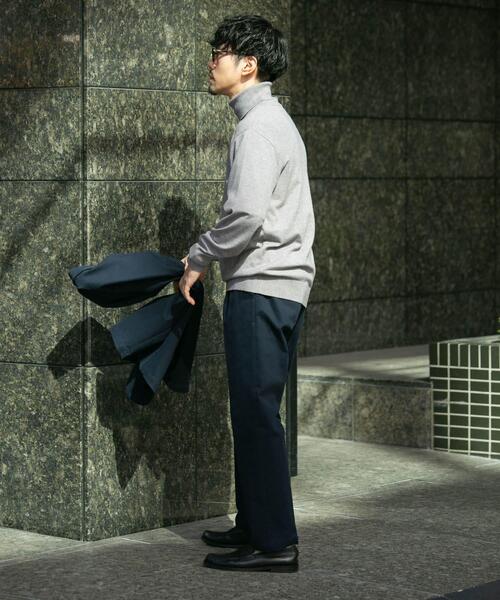 【セール】『セットアップ対応』『XLサイズあり』ピーチツイルストレッチスラックス（スラックス）｜URBAN RESEARCH ROSSO MEN（アーバンリサーチロッソメン）