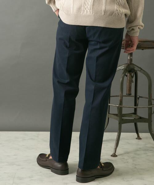 【セール】『セットアップ対応』『XLサイズあり』ピーチツイルストレッチスラックス（スラックス）｜URBAN RESEARCH ROSSO MEN（アーバンリサーチロッソメン）