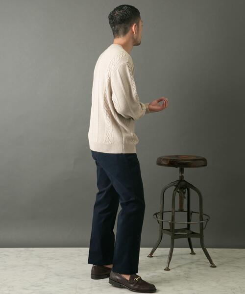 【セール】『セットアップ対応』『XLサイズあり』ピーチツイルストレッチスラックス（スラックス）｜URBAN RESEARCH ROSSO MEN（アーバンリサーチロッソメン）