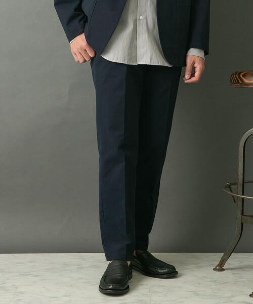 【セール】『セットアップ対応』『XLサイズあり』ピーチツイルストレッチスラックス（スラックス）｜URBAN RESEARCH ROSSO MEN（アーバンリサーチロッソメン）