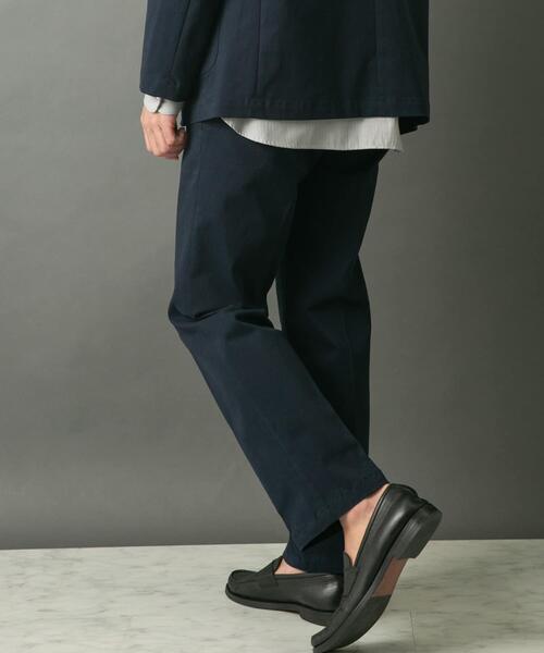 【セール】『セットアップ対応』『XLサイズあり』ピーチツイルストレッチスラックス（スラックス）｜URBAN RESEARCH ROSSO MEN（アーバンリサーチロッソメン）