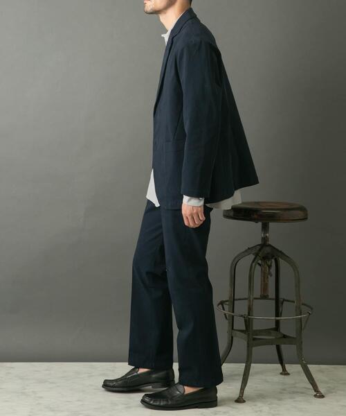 【セール】『セットアップ対応』『XLサイズあり』ピーチツイルストレッチスラックス（スラックス）｜URBAN RESEARCH ROSSO MEN（アーバンリサーチロッソメン）