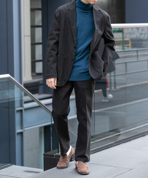 【セール】『セットアップ対応』『XLサイズあり』ピーチツイルストレッチスラックス（スラックス）｜URBAN RESEARCH ROSSO MEN（アーバンリサーチロッソメン）