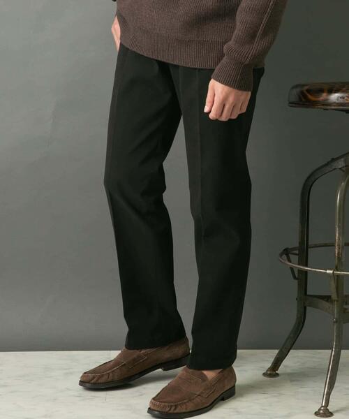 【セール】『セットアップ対応』『XLサイズあり』ピーチツイルストレッチスラックス（スラックス）｜URBAN RESEARCH ROSSO MEN（アーバンリサーチロッソメン）