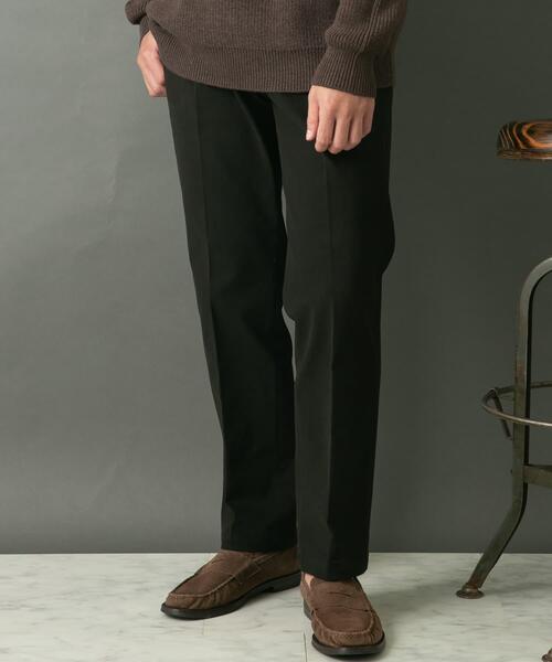 【セール】『セットアップ対応』『XLサイズあり』ピーチツイルストレッチスラックス（スラックス）｜URBAN RESEARCH ROSSO MEN（アーバンリサーチロッソメン）