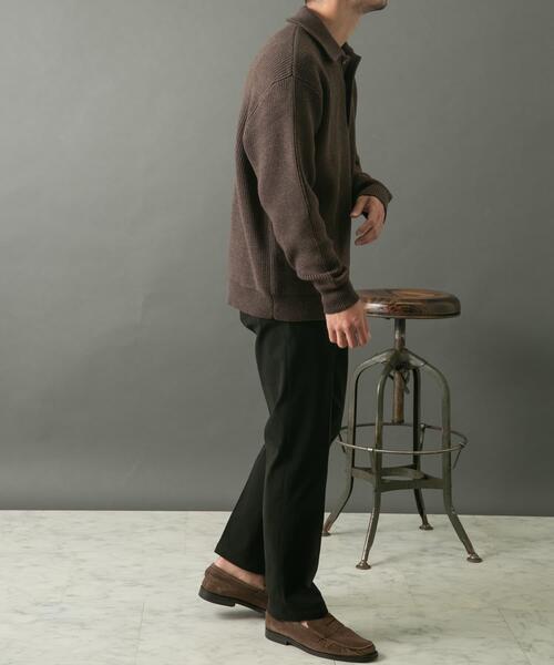 【セール】『セットアップ対応』『XLサイズあり』ピーチツイルストレッチスラックス（スラックス）｜URBAN RESEARCH ROSSO MEN（アーバンリサーチロッソメン）