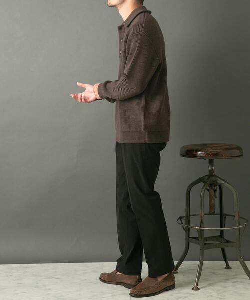 【セール】『セットアップ対応』『XLサイズあり』ピーチツイルストレッチスラックス（スラックス）｜URBAN RESEARCH ROSSO MEN（アーバンリサーチロッソメン）