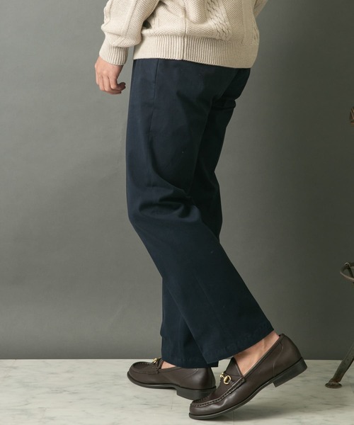 【セール】『セットアップ対応』『XLサイズあり』ピーチツイルストレッチスラックス（スラックス）｜URBAN RESEARCH ROSSO MEN（アーバンリサーチロッソメン）