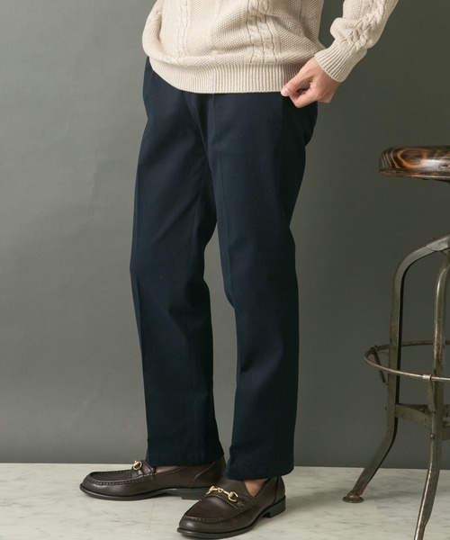 【セール】『セットアップ対応』『XLサイズあり』ピーチツイルストレッチスラックス（スラックス）｜URBAN RESEARCH ROSSO MEN（アーバンリサーチロッソメン）