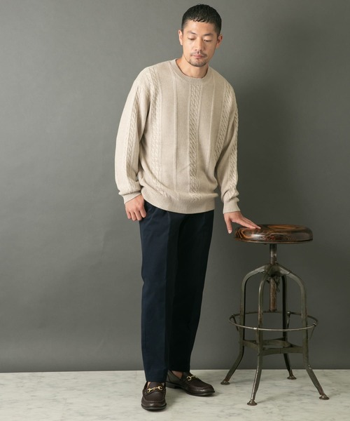 【セール】『セットアップ対応』『XLサイズあり』ピーチツイルストレッチスラックス（スラックス）｜URBAN RESEARCH ROSSO MEN（アーバンリサーチロッソメン）