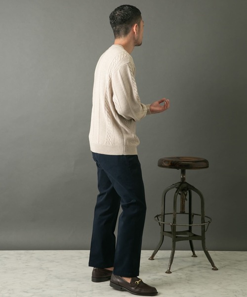 【セール】『セットアップ対応』『XLサイズあり』ピーチツイルストレッチスラックス（スラックス）｜URBAN RESEARCH ROSSO MEN（アーバンリサーチロッソメン）