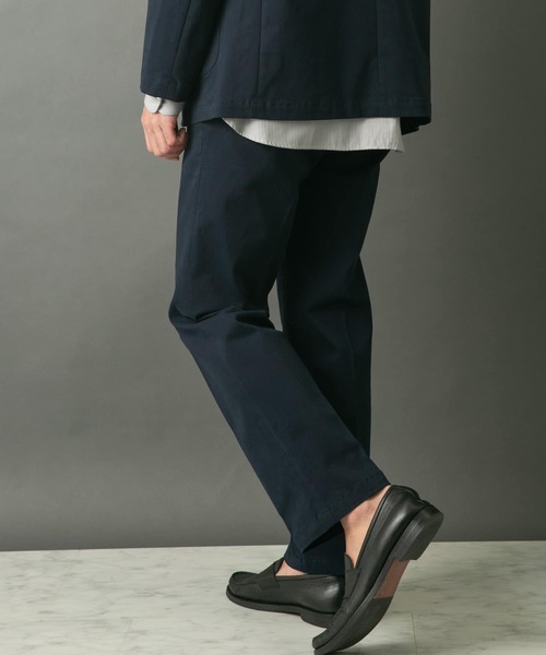 【セール】『セットアップ対応』『XLサイズあり』ピーチツイルストレッチスラックス（スラックス）｜URBAN RESEARCH ROSSO MEN（アーバンリサーチロッソメン）