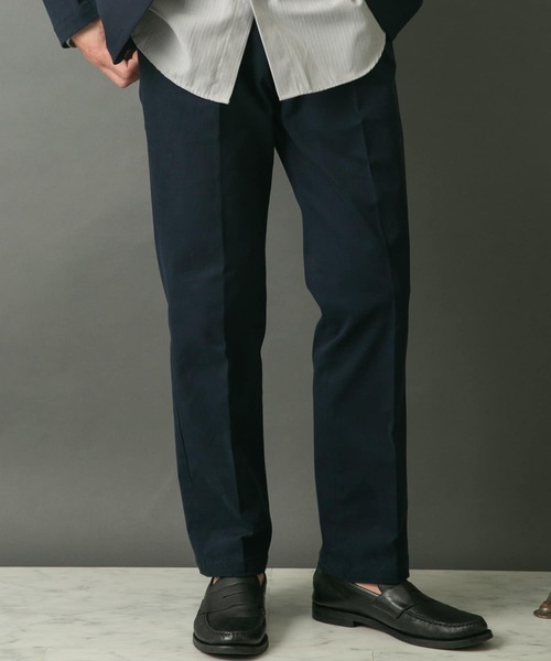 【セール】『セットアップ対応』『XLサイズあり』ピーチツイルストレッチスラックス（スラックス）｜URBAN RESEARCH ROSSO MEN（アーバンリサーチロッソメン）