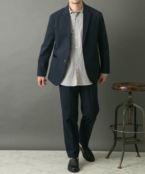 【セール】『セットアップ対応』『XLサイズあり』ピーチツイルストレッチスラックス（スラックス）｜URBAN RESEARCH ROSSO MEN（アーバンリサーチロッソメン）