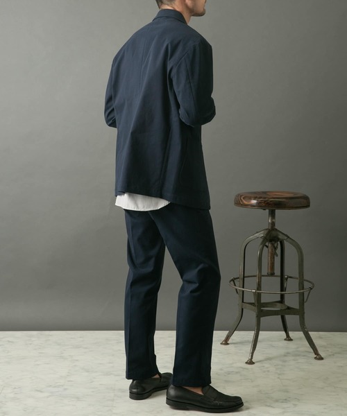 【セール】『セットアップ対応』『XLサイズあり』ピーチツイルストレッチスラックス（スラックス）｜URBAN RESEARCH ROSSO MEN（アーバンリサーチロッソメン）