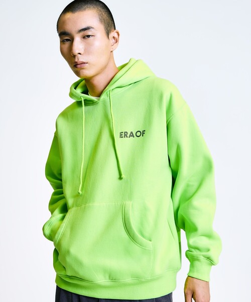 City Ambient Products（シティアンビエントプロダクツ）の「City Ambient Products: スプレープリント グラフィック プリント パーカー（パーカー・メンズ・ホワイト/ライトグリーン/ブラック/グレー・LARGE/SMALL/MEDIUM）」の16枚目の写真