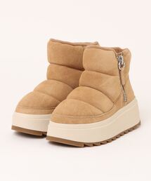 ASH アッシュ ショートブーツ スエード　ベージュ　ボア 87536535b_b_03_215.jpg