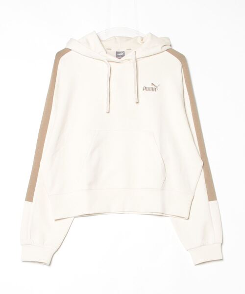 PUMA(プーマ)の「プーマ PUMA CORE HERITAGE MX フーディ-_(パーカー・レディース・アイボリー/ブラック/テラコッタ・S/M/L/XL)」の2枚目の写真