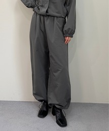 タマキニイメ【2】サルエルパンツ グレー系 ウエストゴム カジュアル レトロ タマキニイメ【2】サルエルパンツ グレー系 ウエストゴム